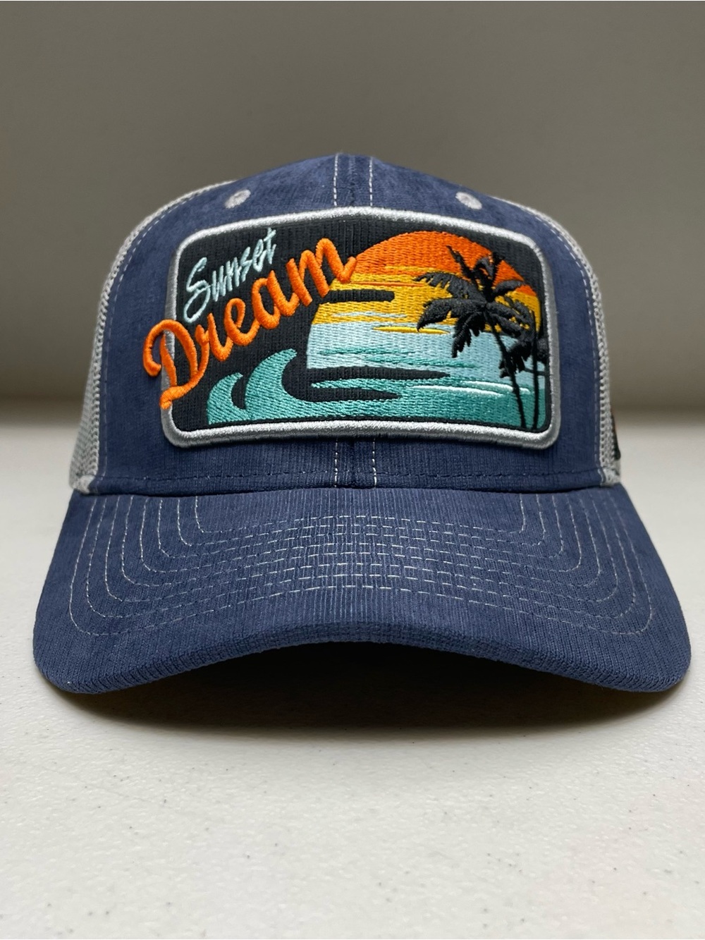 Sunset Dream Embroidered Patch Casual Snapback Baseball Cap